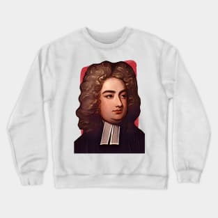 Irish Writer Jonathan Swift illustration Crewneck Sweatshirt